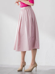 タフタフレアスカート