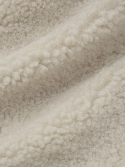 ショートボア中綿ドロストブルゾン