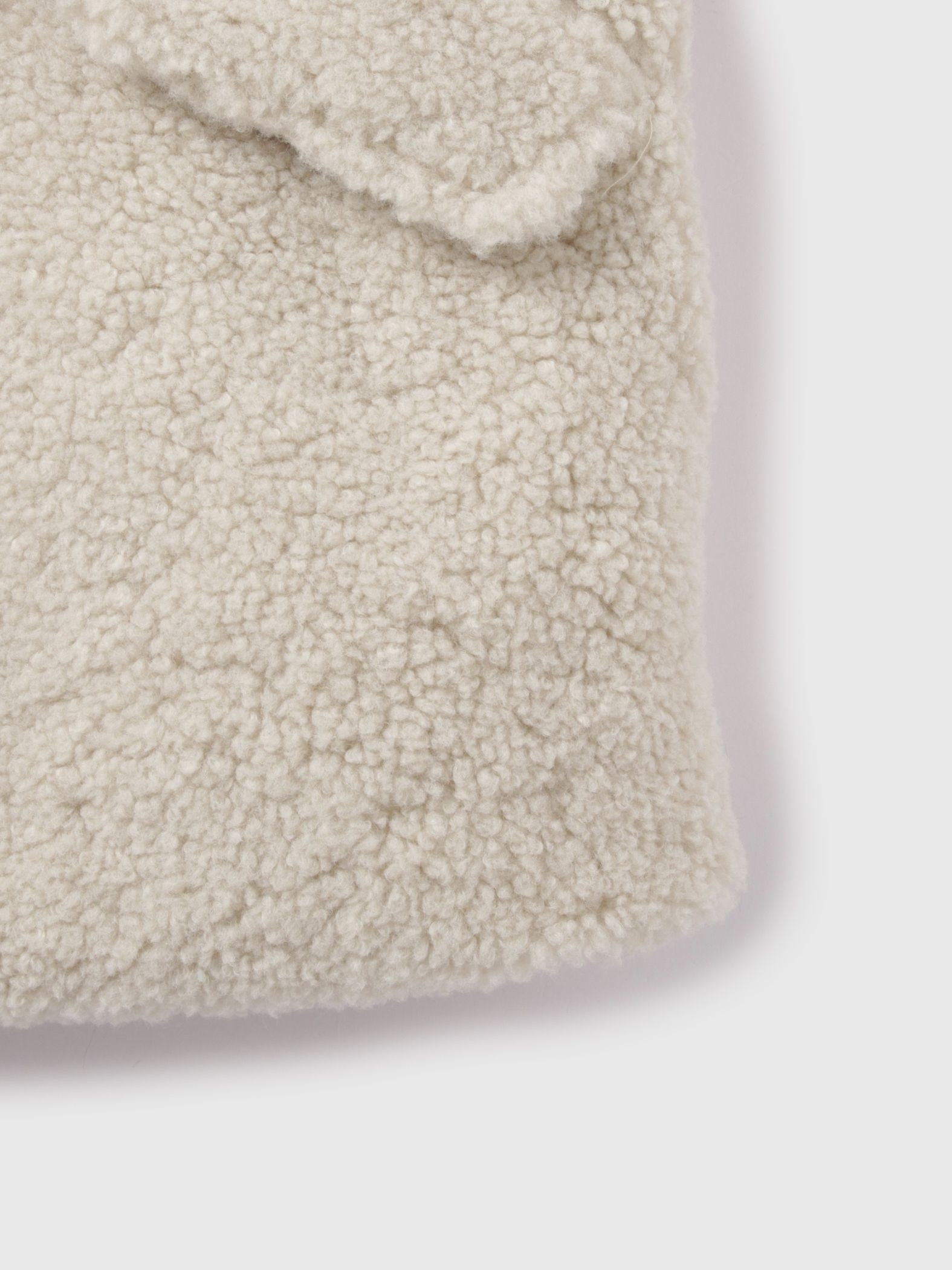 ショートボア中綿ドロストブルゾン