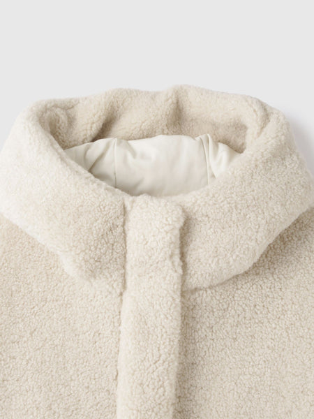 ショートボア中綿ドロストブルゾン