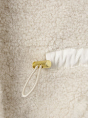 ショートボア中綿ドロストブルゾン