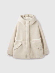 ショートボア中綿ドロストブルゾン