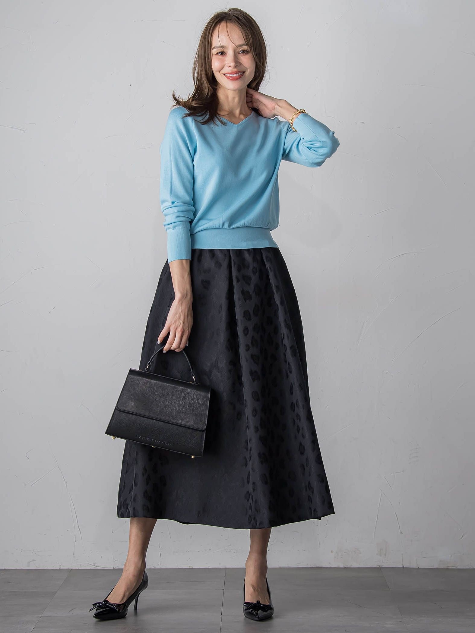 【新色追加】BRISBANE前後2WAYパールニット