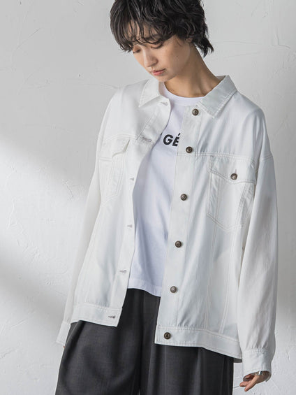 ゆれるデニムジャケット