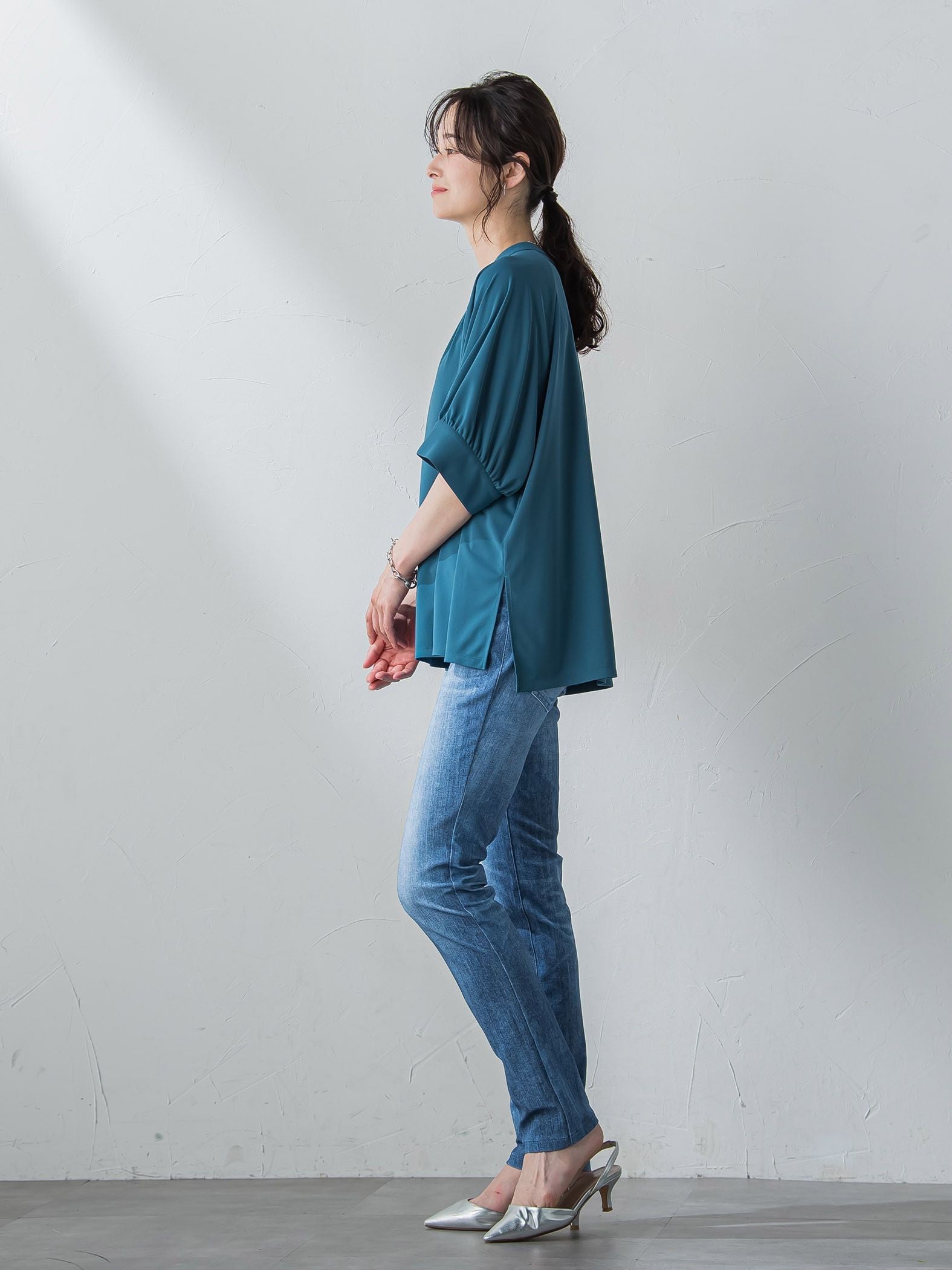 【WEB限定】【3サイズ展開】ハイテンションパンツ≪洗える/ストレッチ≫