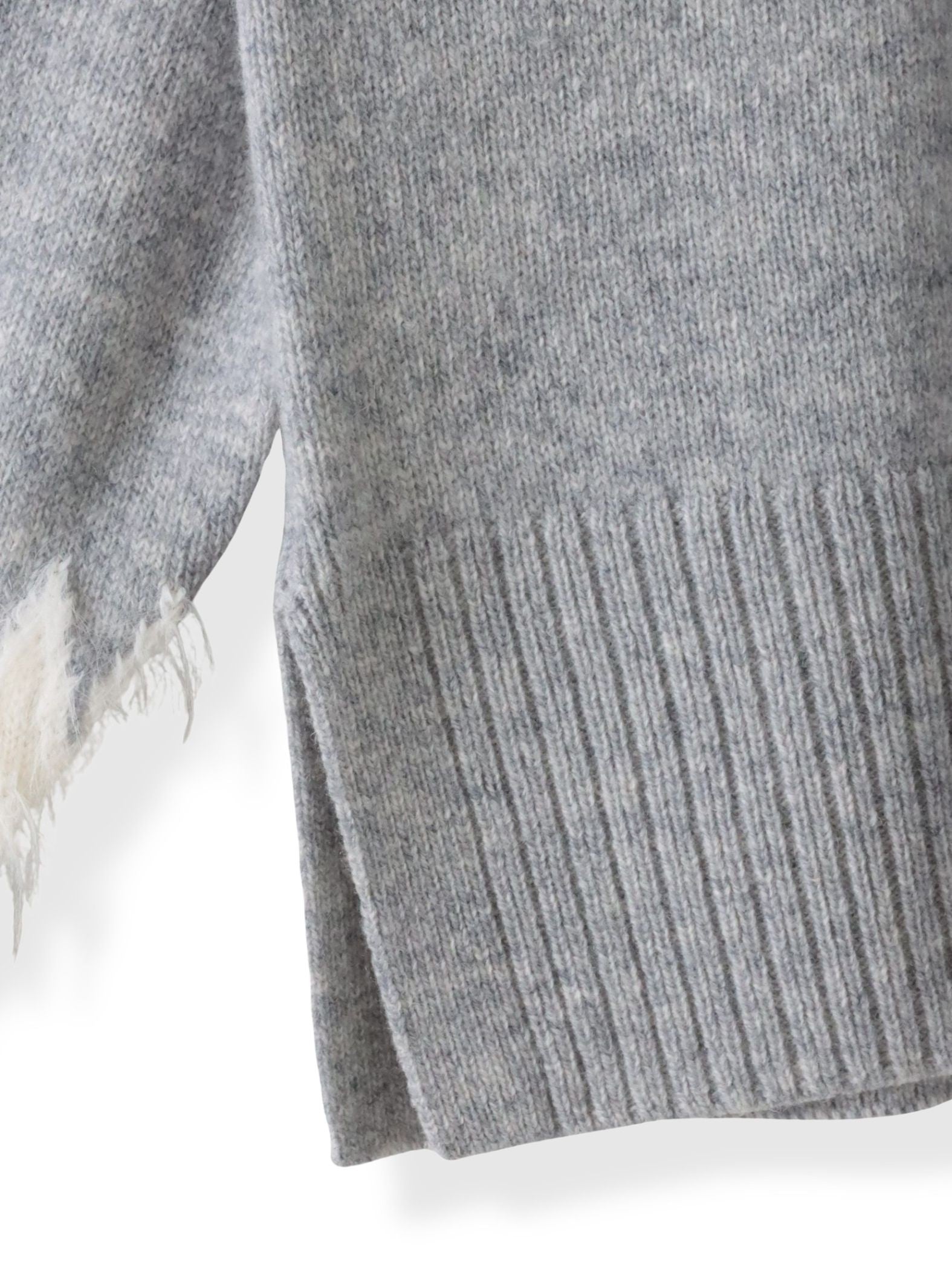 【大きいサイズ】フェアアイル柄ニット