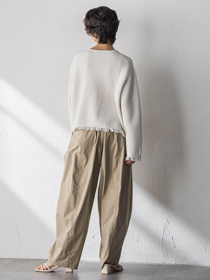 デニムライクニットジャケット