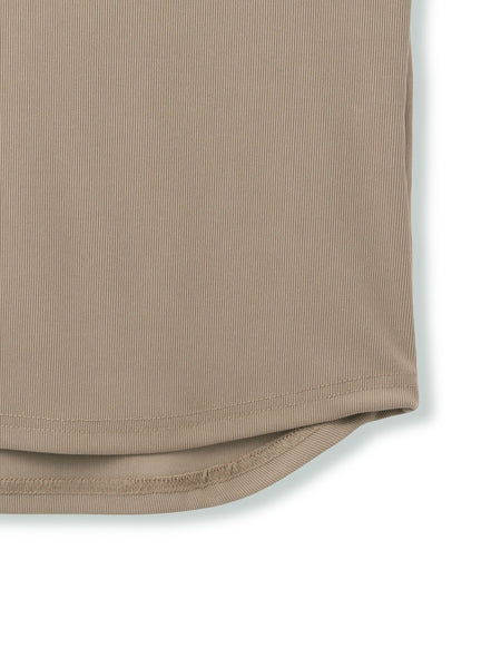 コードダブルニットヘンリーN/Sカットソー