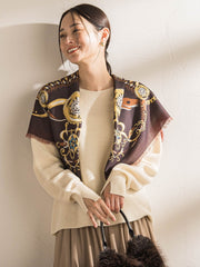 ホールガーメントガーターニット≪洗える≫