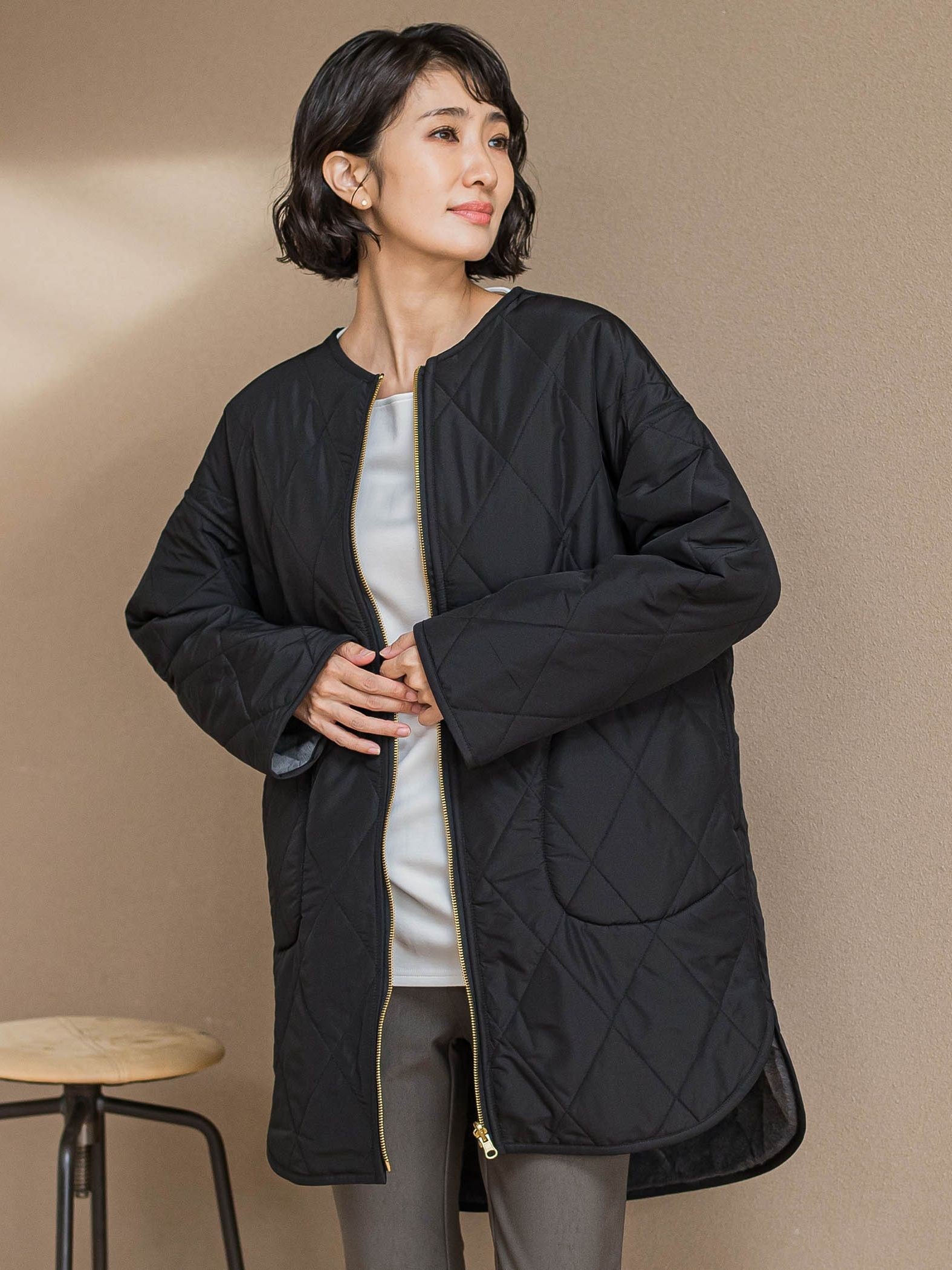 【WEB限定】”まるで毛布”どちらも主役リバーシブルアウター