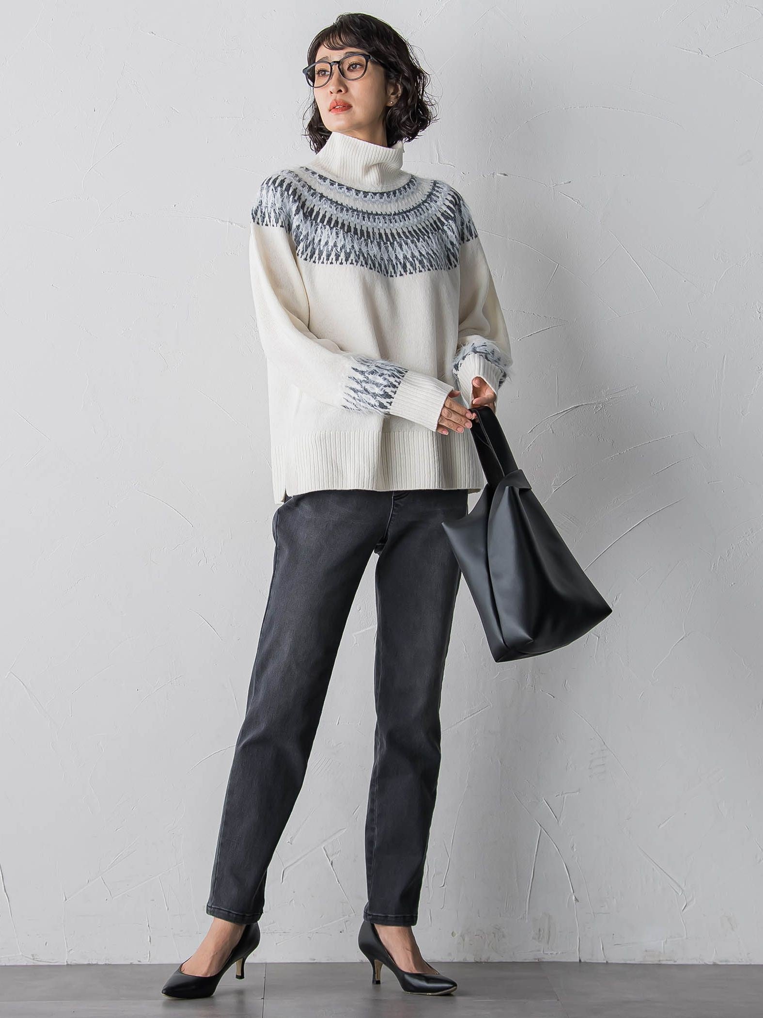 【WEB限定】”あたたか美脚”裏起毛デニム