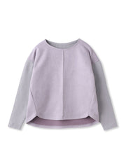 【新色追加】スウェード調×ニットスカートセットアップ≪手洗い可能≫