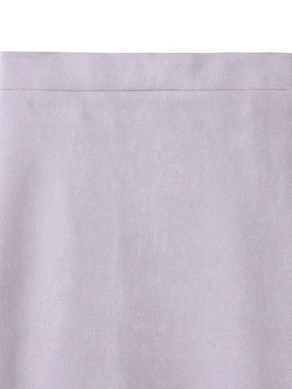 【新色追加】スウェード調×ニットスカートセットアップ≪手洗い可能≫