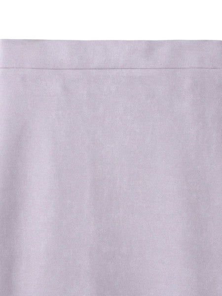 【新色追加】スウェード調×ニットスカートセットアップ≪手洗い可能≫