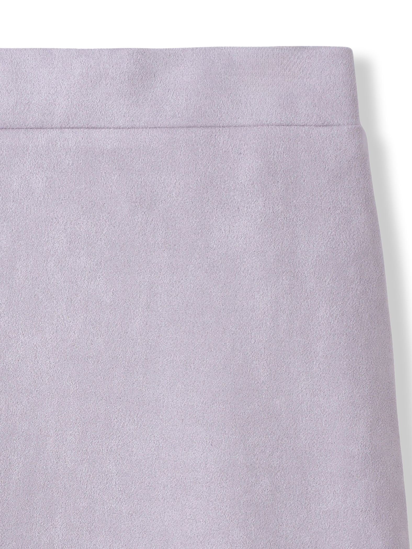 【新色追加】スウェード調×ニットスカートセットアップ≪手洗い可能≫