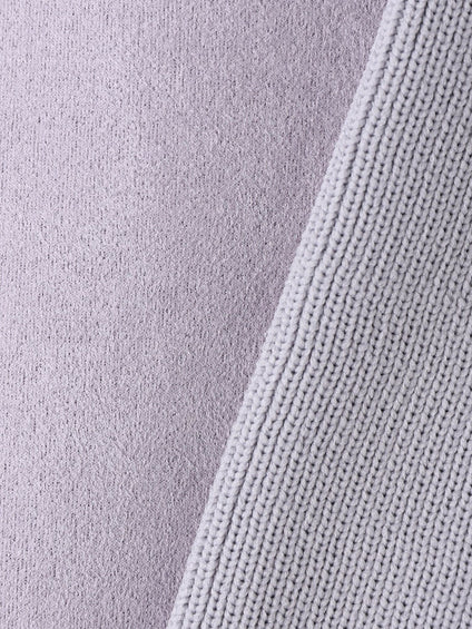 【新色追加】スウェード調×ニットスカートセットアップ≪手洗い可能≫