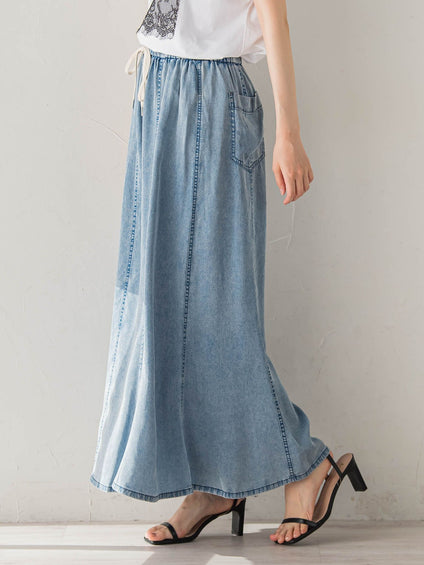 Air DENIM マーメイドスカート