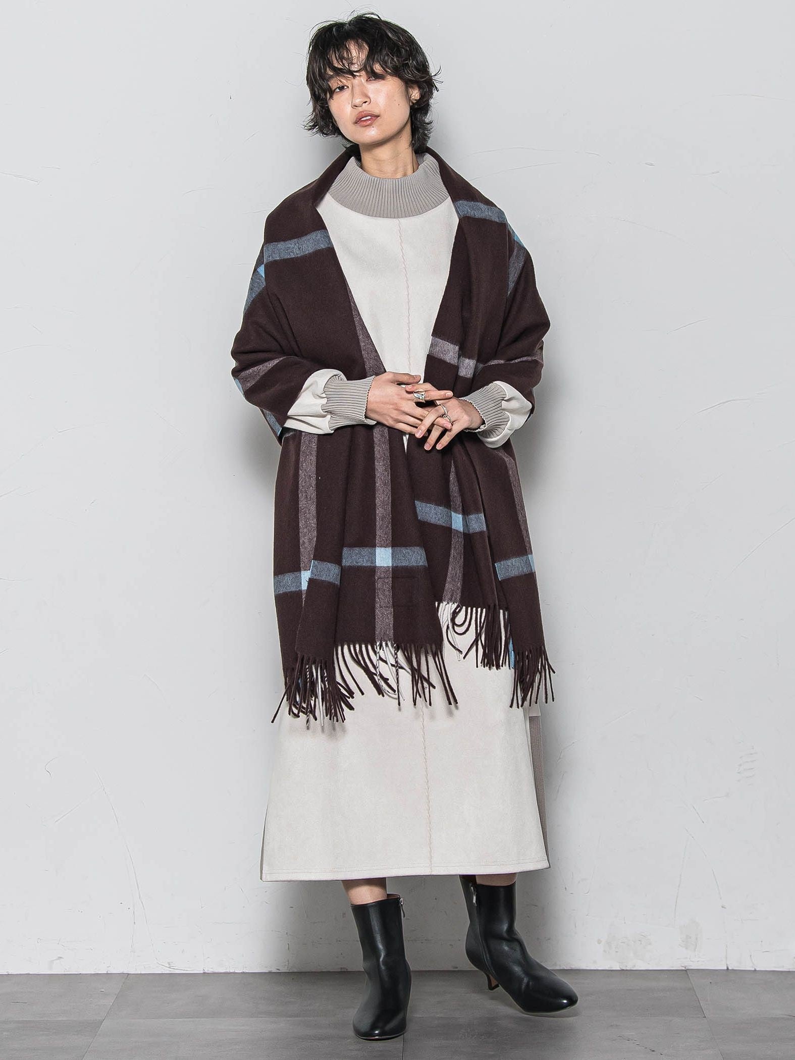 【TWEEDMILL】大判ストール