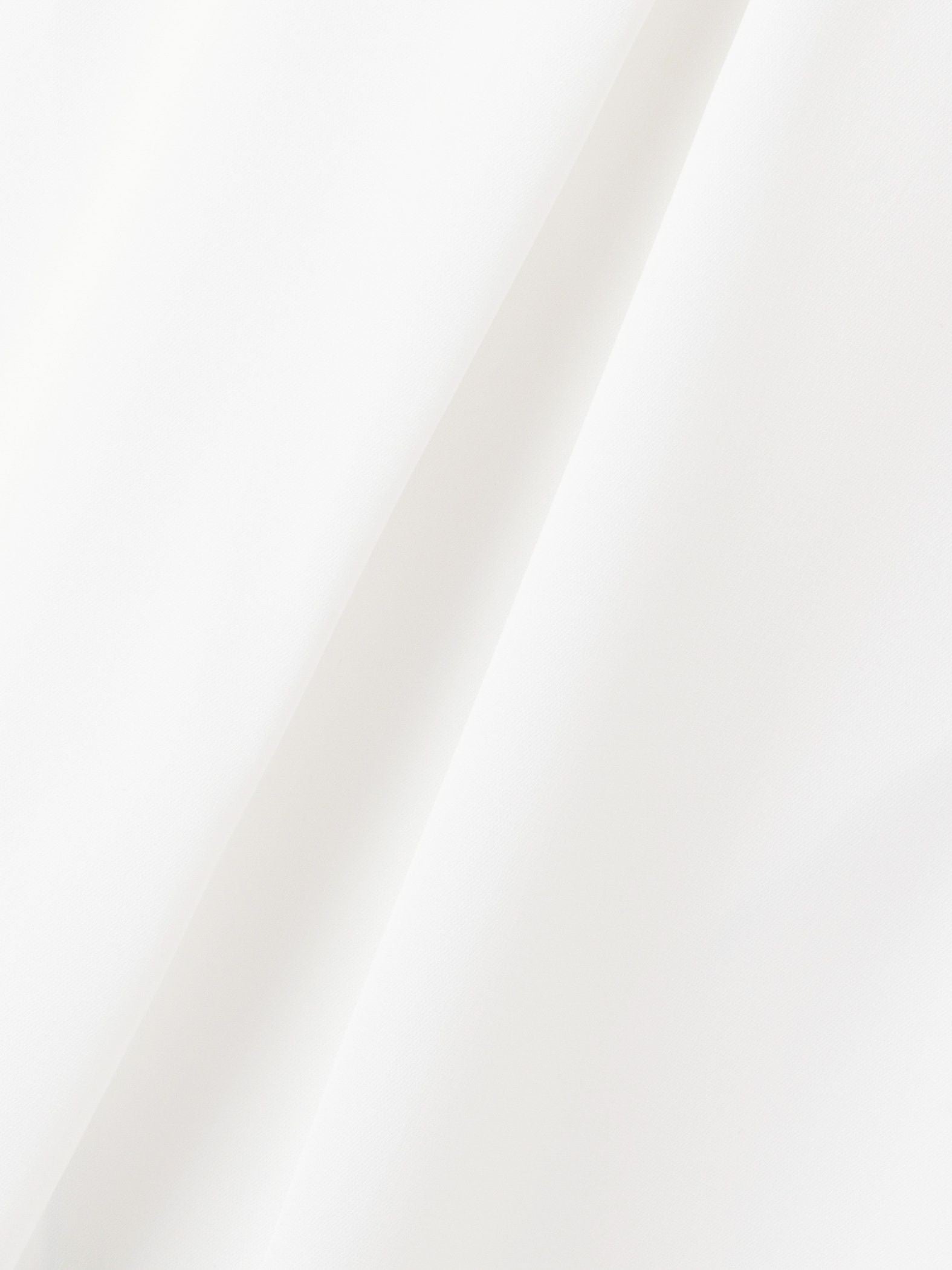 ベネシャンVネックフリルボウタイブラウス