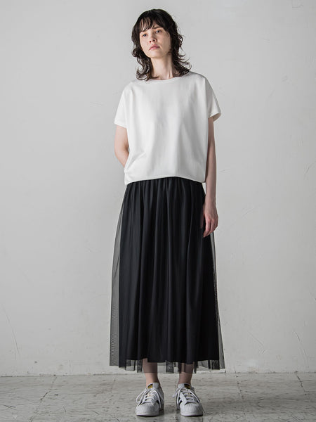 マシュマロポンチカットソー≪洗濯機で洗える≫