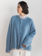 【大きいサイズ】シアー切り替えカットソー