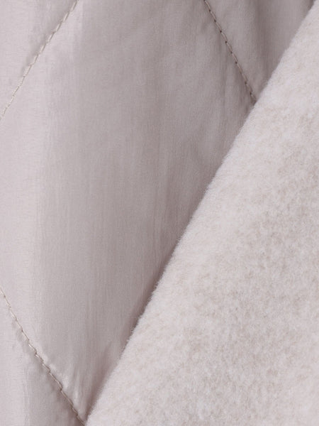 メランジブランケットコート