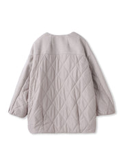 メランジブランケットコート