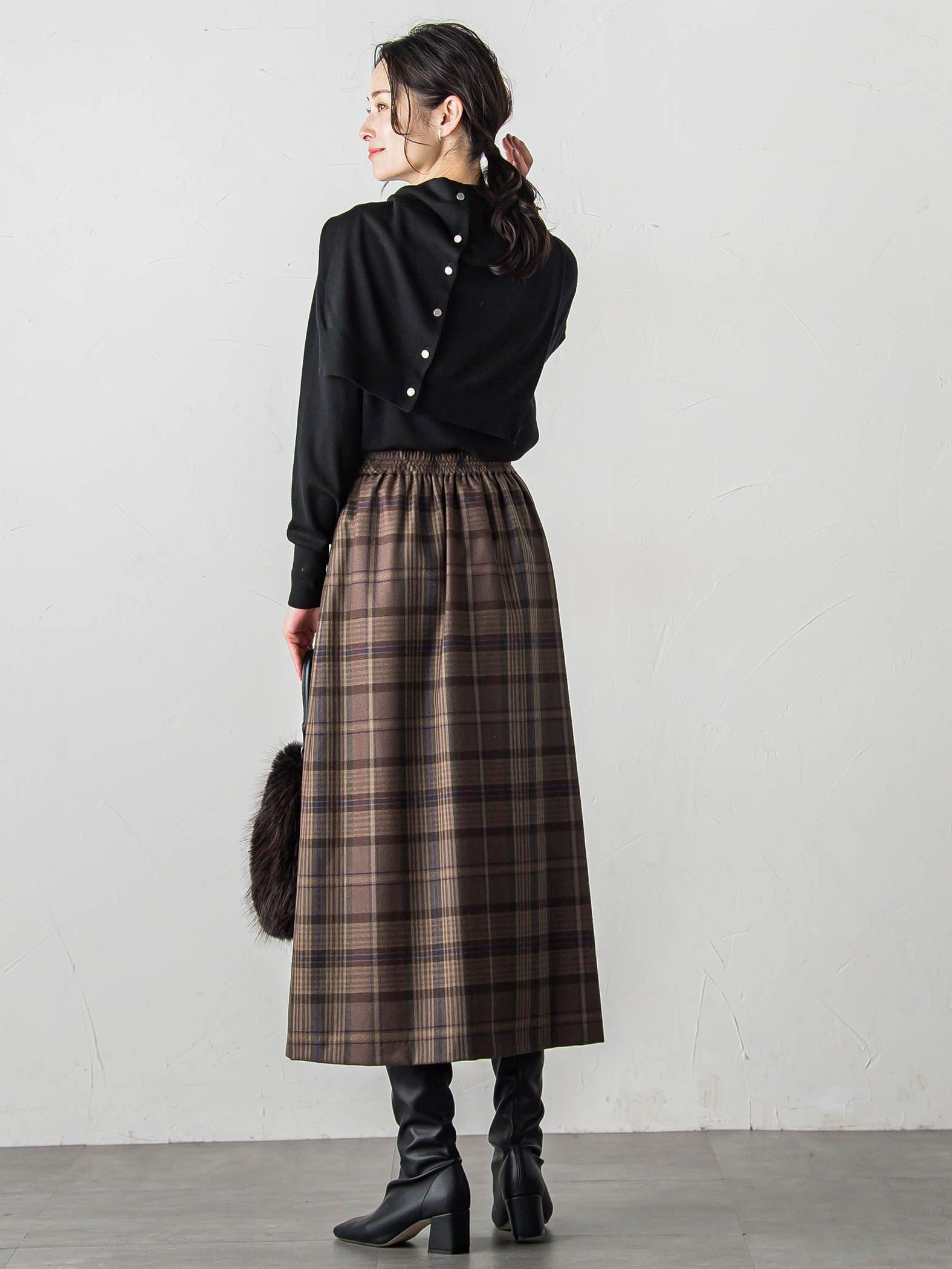 サキソニーチェックスカート | LAUTREAMONT（ロートレアモン  