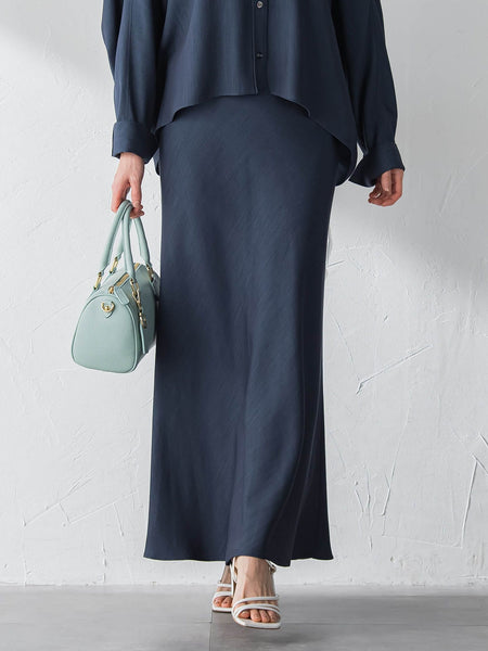 Beauty Denimスカート≪洗濯機で洗える≫