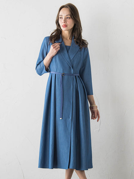 オーロララメデニムワンピース