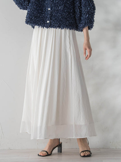 TR強撚気流染めスカート