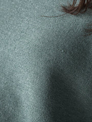 Vネックラメガーターニットプルオーバー≪手洗い可能≫