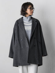 【biyori】ニットビーバーコート
