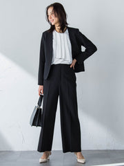 【WEB限定 13号】トリクシオンワイドパンツ≪セットアップ対応/手洗い可能≫