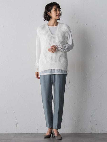 【WEB限定】”重ねるだけで格上げ”レイヤードインナー