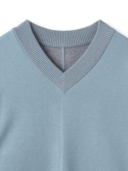 今日の気分で着回せるリバーシブルニット≪手洗い可能≫