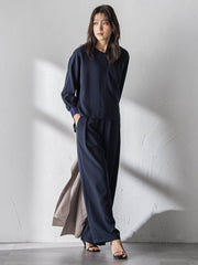 【一瞬で楽とキレイを叶える】タンブラーオックスイージーワイドパンツ≪手洗い可能≫