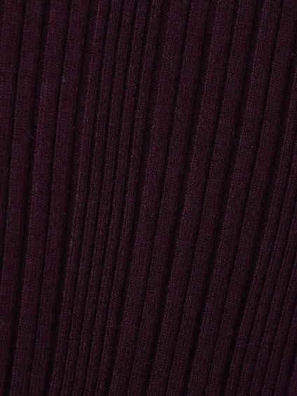 袖ボタンランダムリブニット≪手洗い可能≫