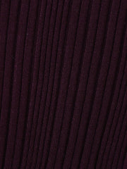 袖ボタンランダムリブニット≪手洗い可能≫