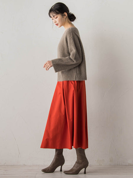 タフタタックスカート≪洗濯機で洗える≫