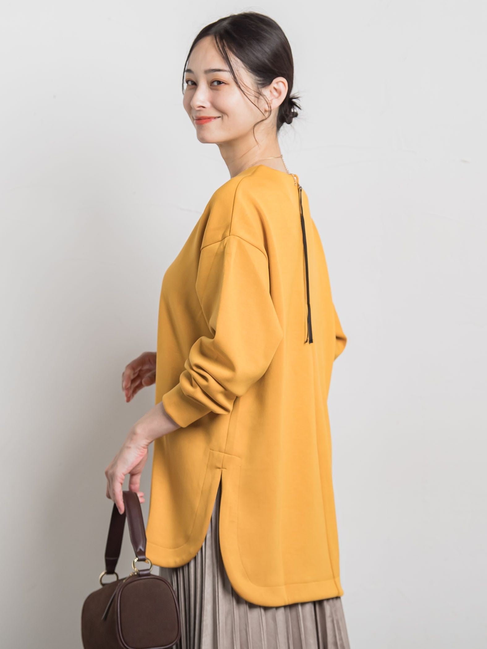 【WEB限定】ふんわリッチプルオーバー≪手洗い可能≫