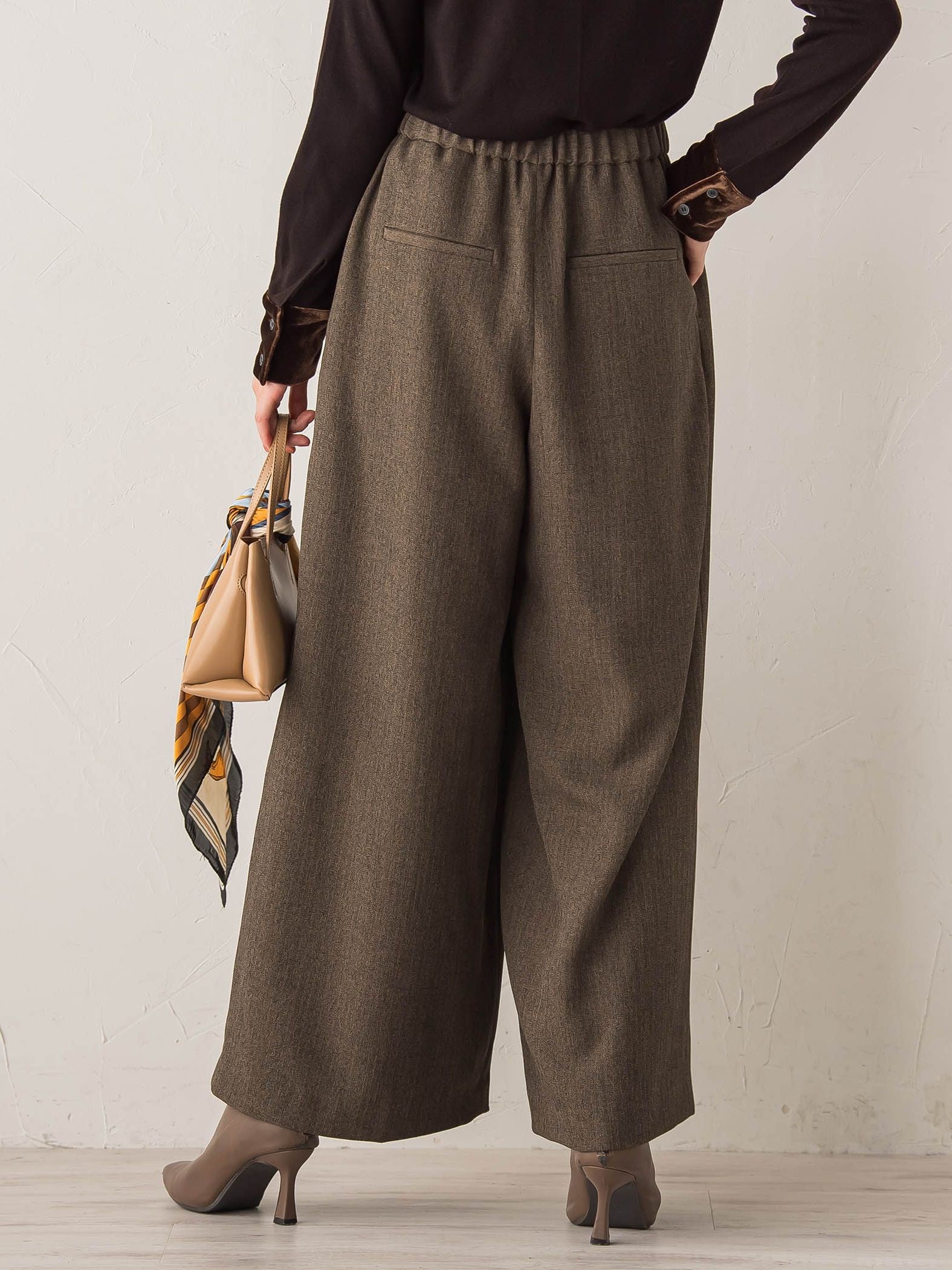 ツィードタックスカパン≪洗濯機で洗える≫