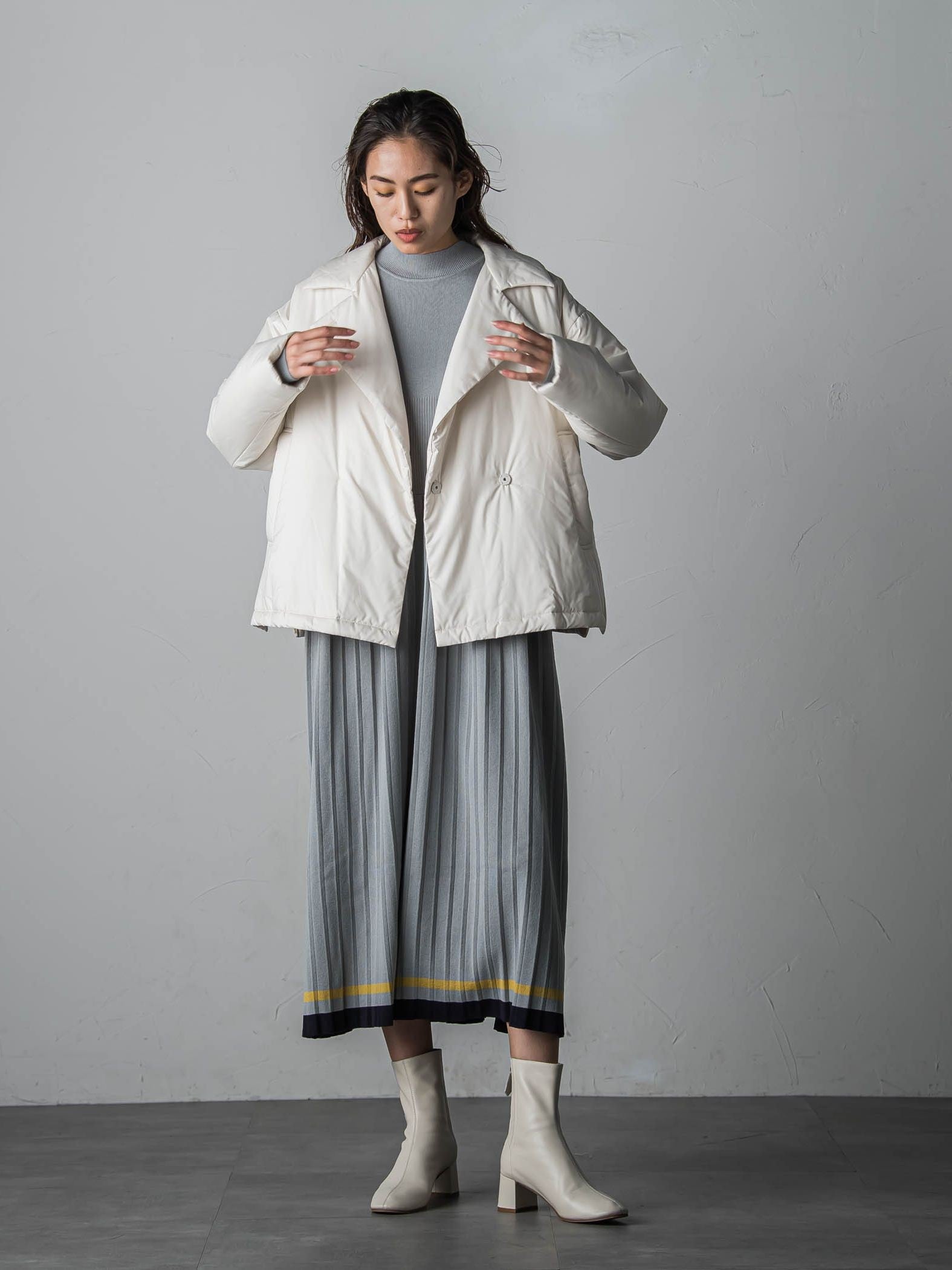 THINDOWNチェスタージャケット≪洗濯機で洗える≫