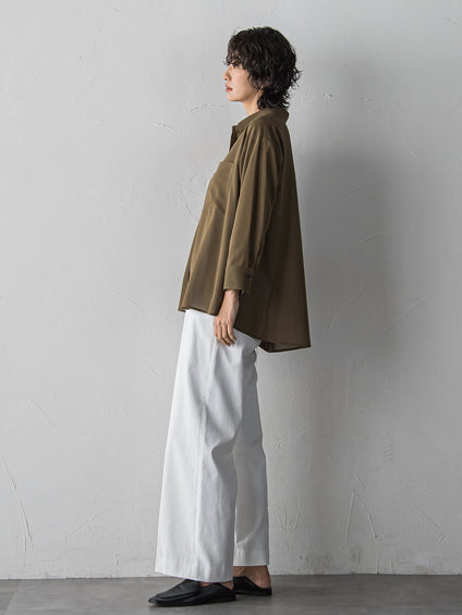 【大きいサイズ/受注会限定】シアーボイルシャツ