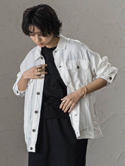 ゆれるデニムジャケット