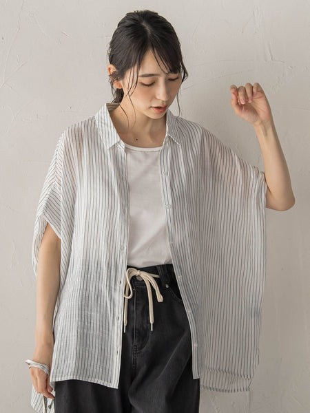 【WEB限定カラーあり】ドルマンブラウス+タンクSET