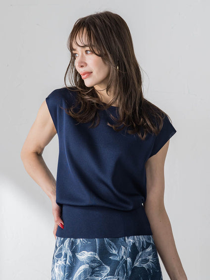 LUCINDA前後2wayパールニット