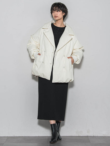 【ノンアイロン】-3kg見えIラインワンピース≪手洗い可能≫