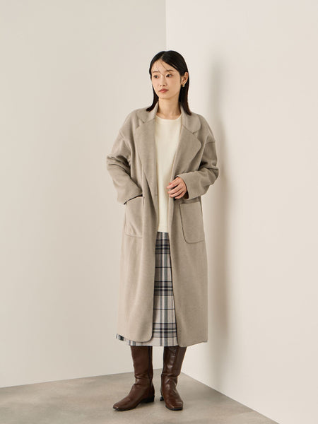 ブランケットメルトンガウンコート
