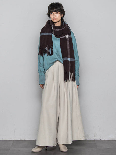 今日の気分で着回せるリバーシブルニット≪手洗い可能≫